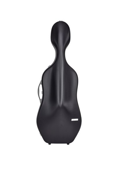 BAM ITALIA SUP1005XLNS CUSTODIA HIGHTECH SUPREME IN POLICARBONATO PER VIOLONCELLO - BLACK - SILVER VERSION