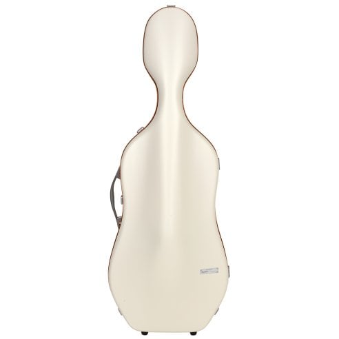BAM ITALIA SUP1005XLWO CUSTODIA HIGHTECH SUPREME ICE IN POLICARBONATO PER VIOLONCELLO - WHITE - ORANGE VERSION