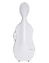 BAM ITALIA SUP1005XLWS CUSTODIA HIGHTECH SUPREME ICE IN POLICARBONATO PER VIOLONCELLO - WHITE - SILVER VERSION