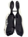 BAM ITALIA SUP1005XLWS CUSTODIA HIGHTECH SUPREME ICE IN POLICARBONATO PER VIOLONCELLO - WHITE - SILVER VERSION