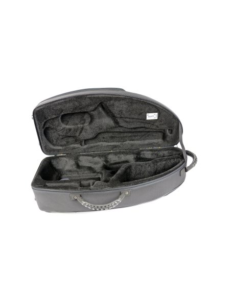 BAM ITALIA TREK3021SA CUSTODIA NEW TREKKING PER SAX ALTO - BRUSHED ALUMINIUM