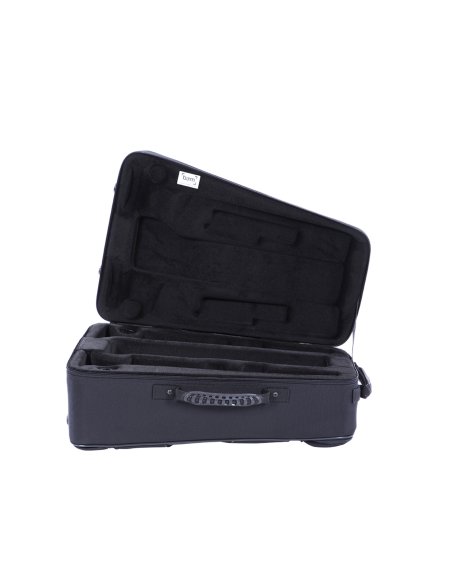 BAM ITALIA TREK3024SA CUSTODIA NEW TREKKING PER 2 TROMBE - BRUSHED ALUMINUM
