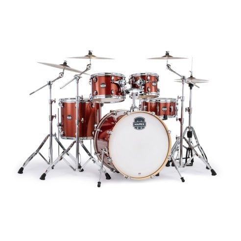 MAPEX IT MA504SFOR MARS BIRCH FUSION 5 PEZZI BLOOD ORANGE SPARKLE