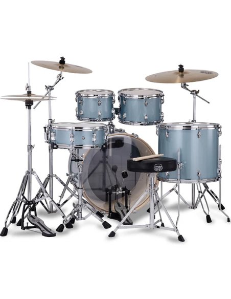 MAPEX IT VE5295FTCVJ VENUS ROCK 5 PEZZI AQUA BLUE SPARKLE