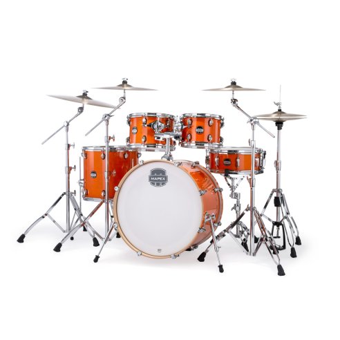 MAPEX IT MM529SFOG MARS MAPLE ROCK 5 PEZZI GLOSSY AMBER