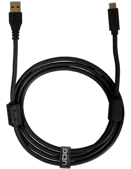 UDG GEAR U98001BL - ULTIMATE AUDIO CABLE USB 3.0 C-A BLACK STRAIGHT 1,5M