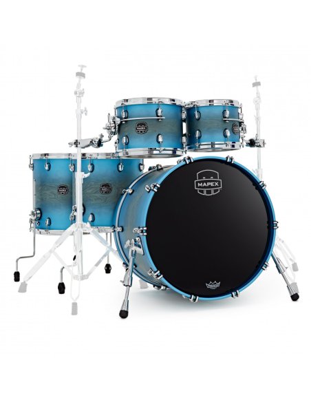MAPEX IT SE628XMPT SATURN EVOLUTION MAPLE WORKHORSE 5 PEZZI EXOTIC AZURE BURST