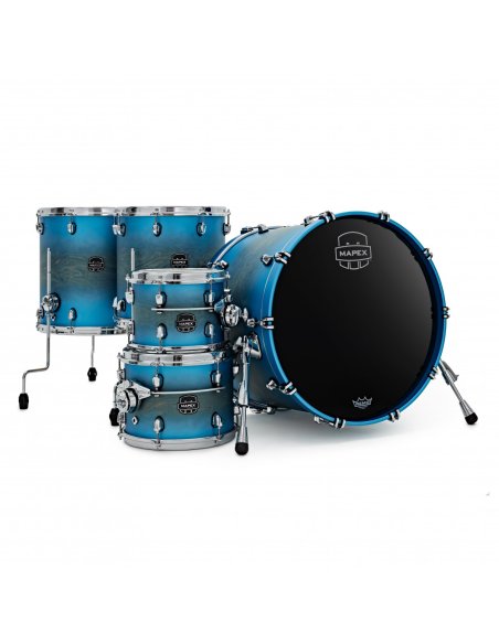 MAPEX IT SE628XMPT SATURN EVOLUTION MAPLE WORKHORSE 5 PEZZI EXOTIC AZURE BURST