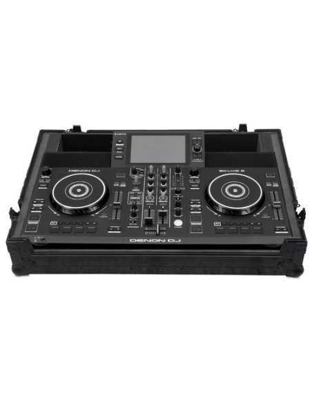 UDG GEAR U91080BL - ULTIMATE FLIGHT CASE DENON DJ SC LIVE 2 BLACK PLUS