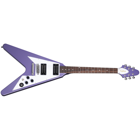 EPIPHONE KIRK HAMMETT 1979 FLYING V PURPLE METALLIC + CASE