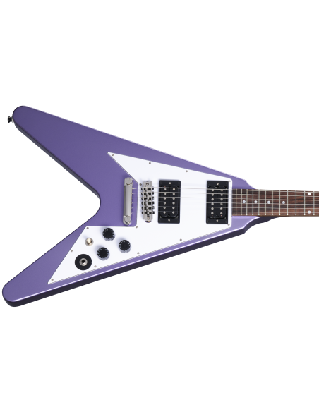 EPIPHONE KIRK HAMMETT 1979 FLYING V PURPLE METALLIC + CASE