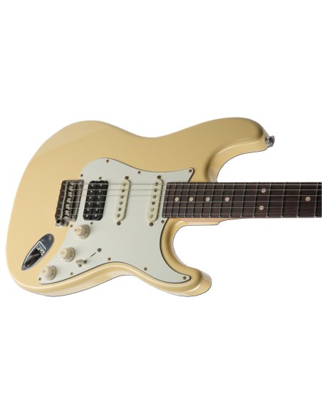SUHR CLASSIC S ANTIQUE RW HSS VINTAGE YELLOW