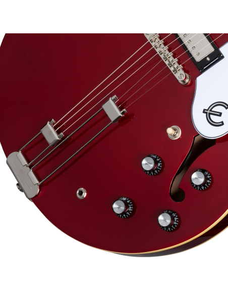 EPIPHONE RIVIERA FREQUENSATOR TAILPIECE SPARKLING BURGUNDY