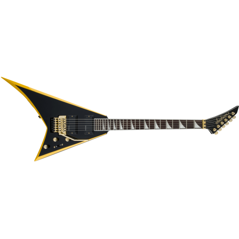 JACKSON RRX24 BLACK W/YELLOW BEVELS