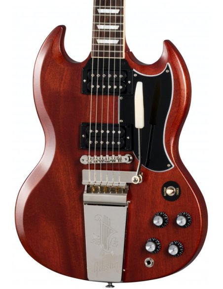 GIBSON SG STANDARD '61 MAESTRO VIBROLA FADED VINTAGE CHERRY