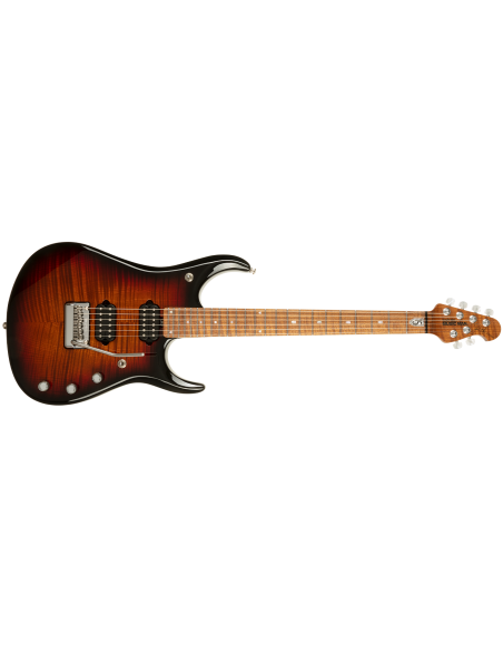 MUSIC MAN JP15 PETRUCCI TIGER EYE FLAME TOP