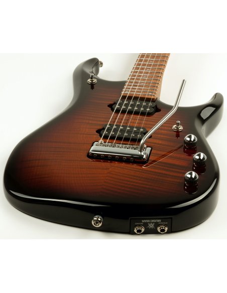MUSIC MAN JP15 PETRUCCI TIGER EYE FLAME TOP