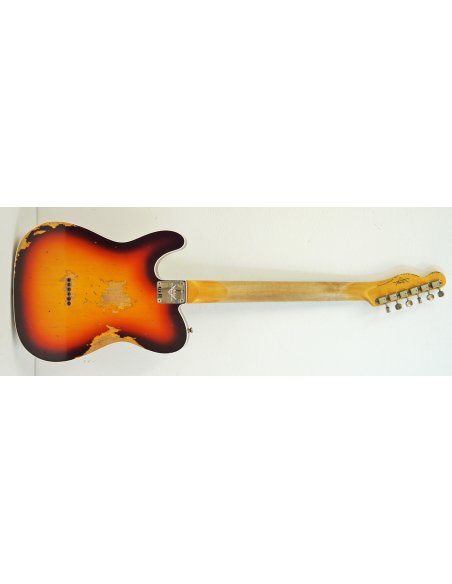FENDER 1960 TELE CUSTOM HEAVY RELIC  CHOCOLATE 3CS