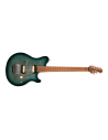 MUSIC MAN AXIS SS HH TREM YUCATAN BLUE FLAME ROASTED