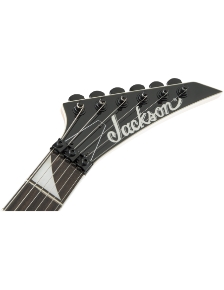 JACKSON JS32 RR AH FB BLACK W/WHITE BEVELS