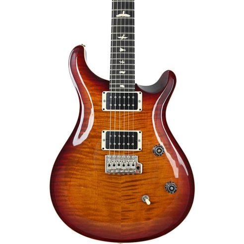 PRS CE24 FLAME DARK CHERRY SUNBURST HFS
