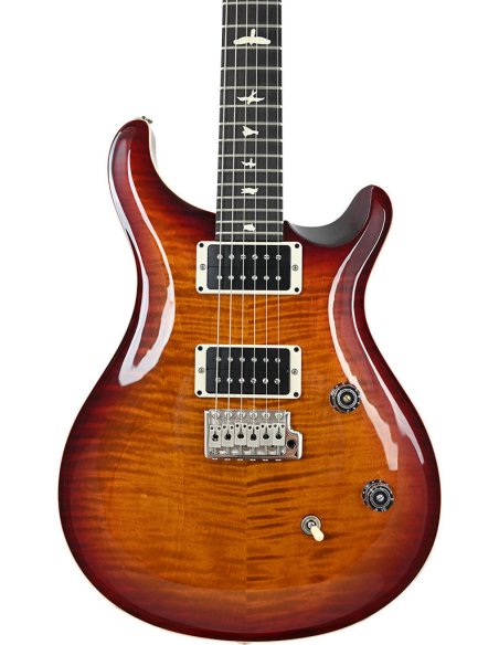 PRS CE24 FLAME DARK CHERRY SUNBURST HFS