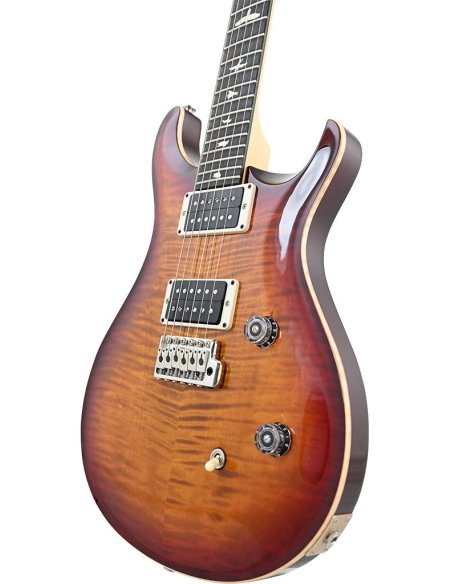 PRS CE24 FLAME DARK CHERRY SUNBURST HFS