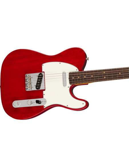 FENDER AM VINTAGE II 63 TELE CRIMSON RED TRASP.