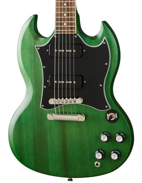 EPIPHONE SG CLASSIC WORN P-90S INVERNESS GREEN