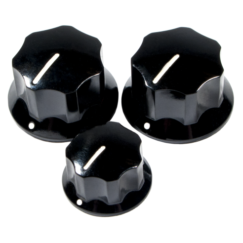 FENDER AM VINTAGE 62 JAZZ BASS KNOBS SET