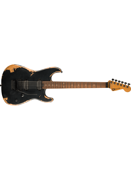 CHARVEL PRO MOD RELIC SAN DIMAS STYLE 1 HH FR WEATHERED BLACK