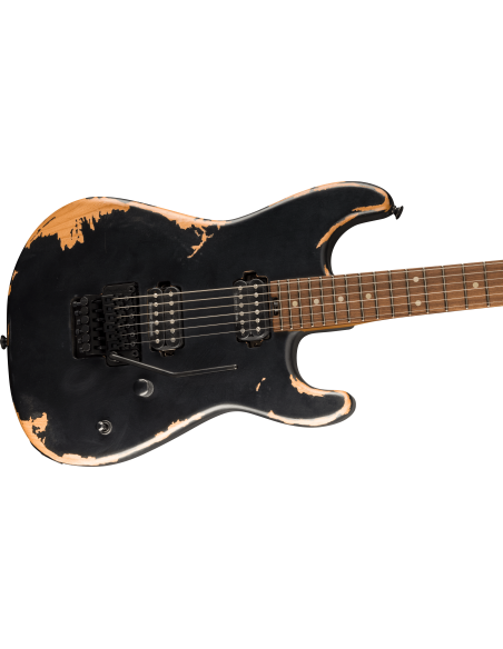 CHARVEL PRO MOD RELIC SAN DIMAS STYLE 1 HH FR WEATHERED BLACK