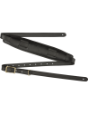 FENDER STRAP MUSTANG SADDLE BLACK LONG