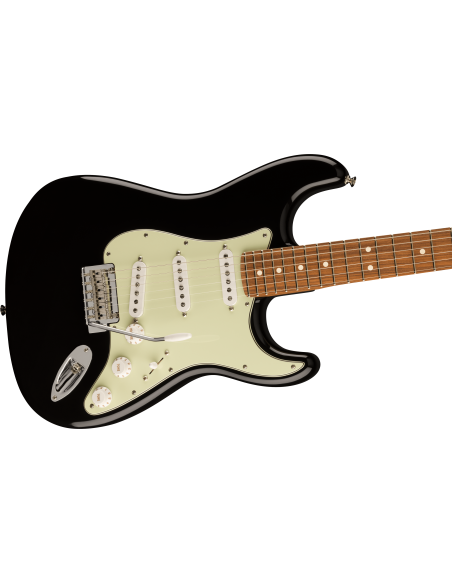 FENDER DE PLAYER STRAT ROASTED PF BLACK