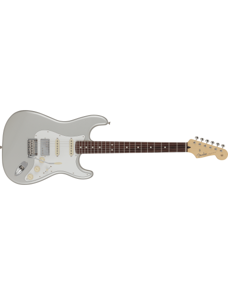 FENDER LTD HYBRID STRAT HSS RW INCA SILVER