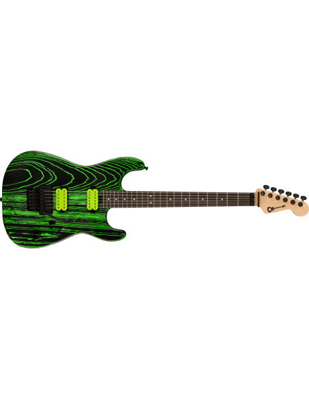 CHARVEL PRO MOD SD1 HH FR ASH GREEN GLOW