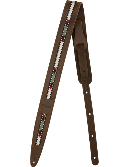 FENDER STRAP PARAMOUNT LEATHER STRAP BROWN