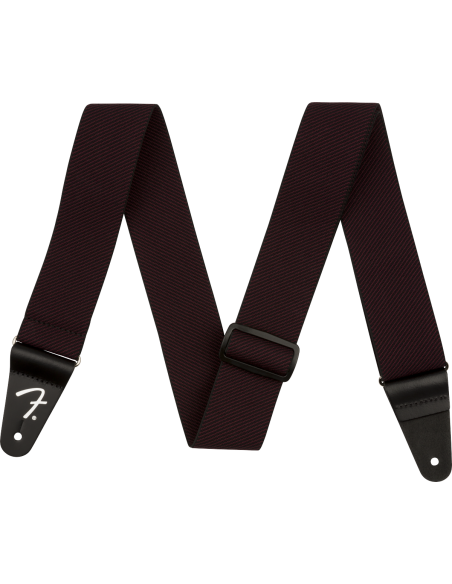 FENDER STRAP WEIGHLESS TWEED OXBLOOD