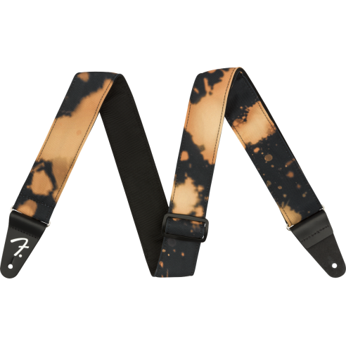 FENDER STRAP TYE DYE ACID WASH BLACK