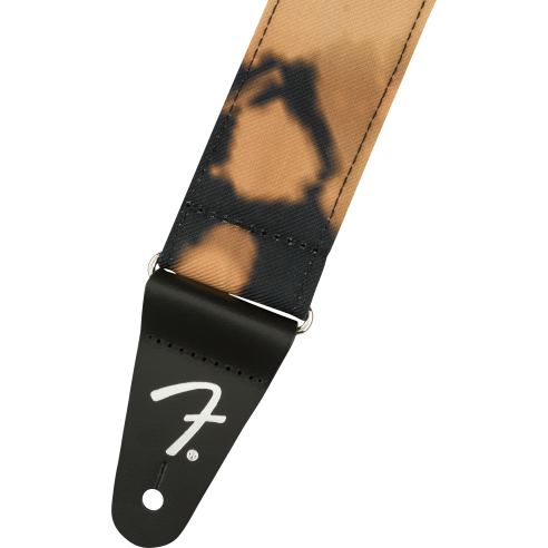FENDER STRAP TYE DYE ACID WASH BLACK