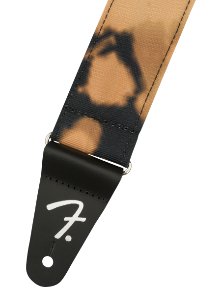 FENDER STRAP TYE DYE ACID WASH BLACK