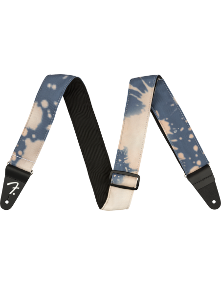 FENDER STRAP TYE DYE ACID WASH FADED NAVY