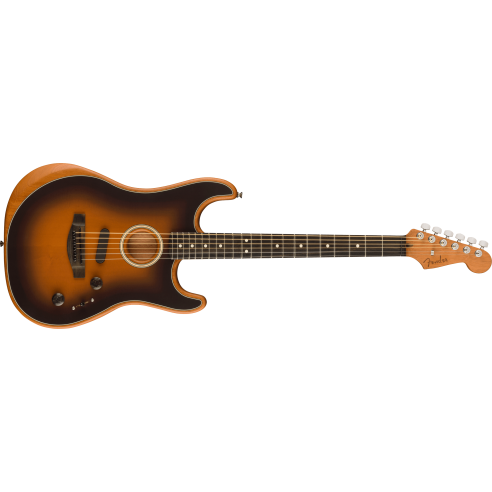 FENDER LTD ACOUSTASONIC STRAT 2 COLOR SUNB. W/BAG