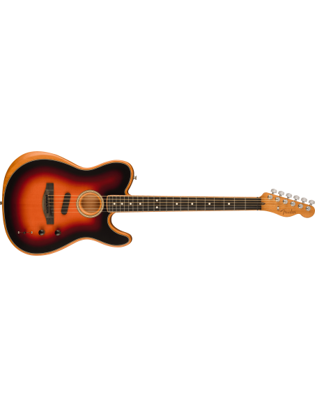 FENDER LTD ACOUSTASONIC TELE 3 COLOR SUNB. W/BAG