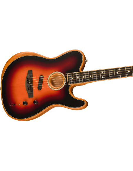 FENDER LTD ACOUSTASONIC TELE 3 COLOR SUNB. W/BAG