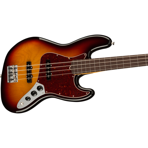 FENDER AM PRO II J BASS FRETLESS RW 3TSB