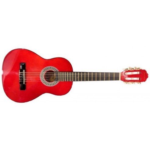 MAXINE CHITARRA CLASSICA 1/2 ROSSA STV41R
