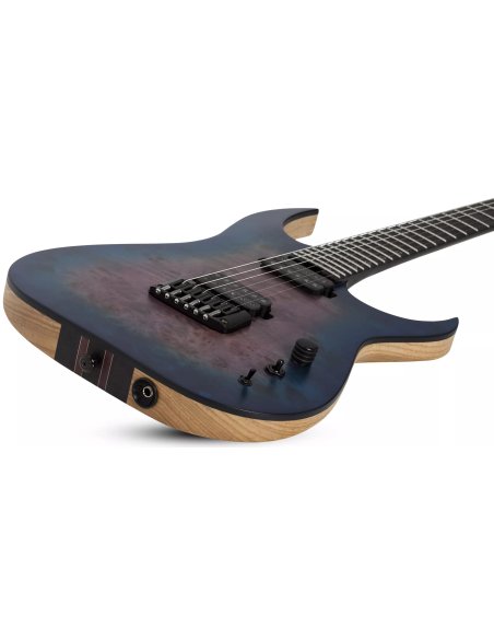 SCHECTER KEITH MERROW KM-6-MKIII ARTIST BLUE CRIMSON