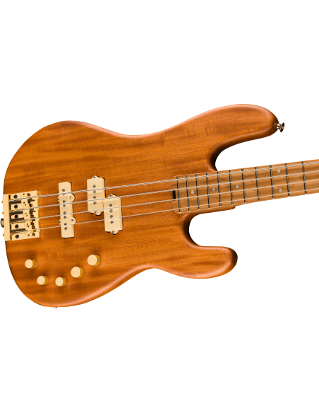 CHARVEL PM BASS SD PJ IV NATURAL MAHOGANY