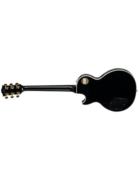 GIBSON LES PAUL CUSTOM EBONY W/EBONY BOARD